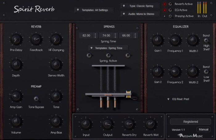 Aegean Music Spirit Reverb 1.1