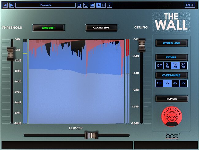 The Wall brickwall limiter by Boz Digital Labs on sale for $29 USD!