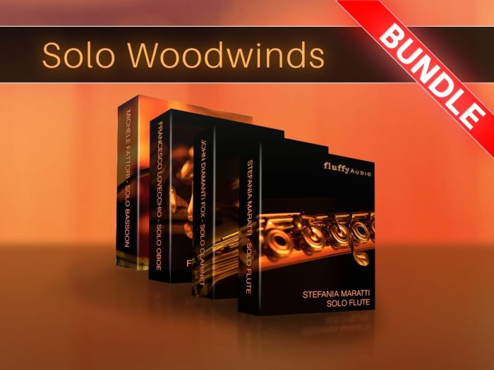 Fluffy Audio Solo Woodwinds Bundle