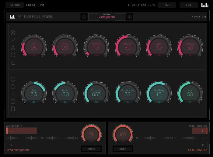 Numerical Audio RF-1 Reverb