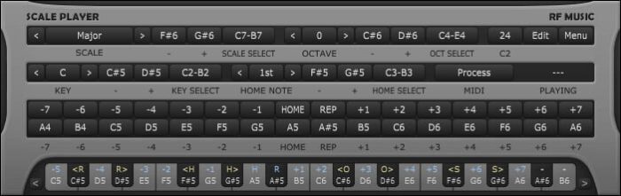 RF Music Scale Player beta5