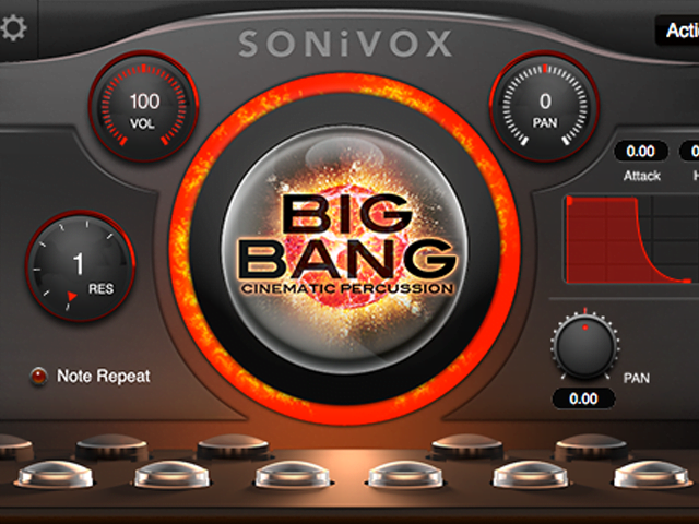 Sonivox Big Bang Cinematic Percussion 2
