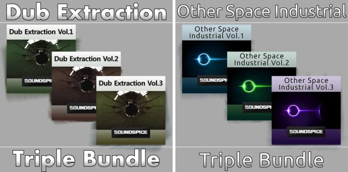 SoundSpice Dub Extraction & Other Space Industrial Triple Bundles