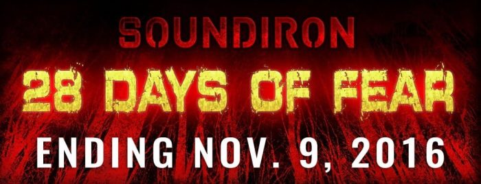 Soundiron 28 Days of Fear Halloween Sale