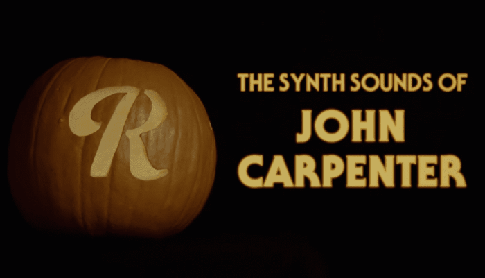 The Synth Sounds of John Carpenter