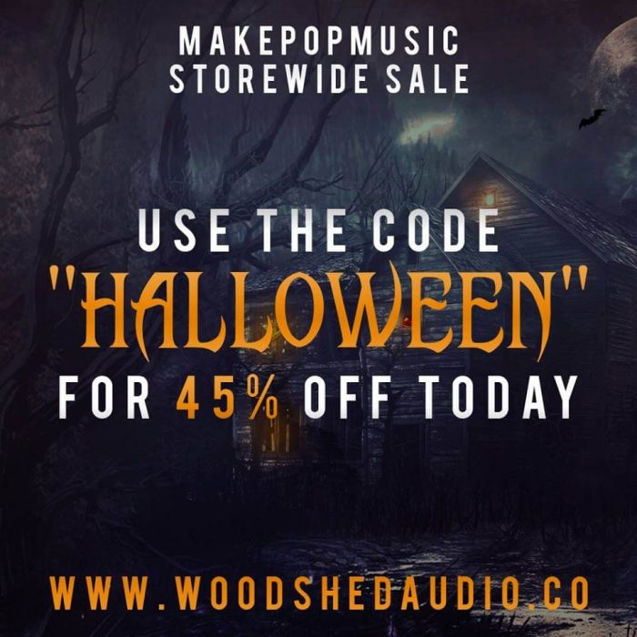 Woodshed Audio Halloween Sale