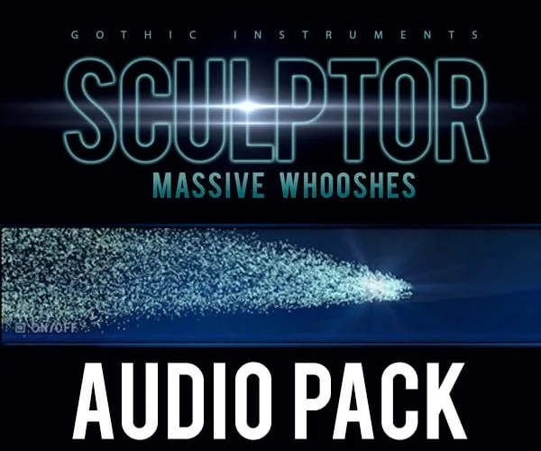 Gothic Instruments SCULPTOR Massive Whooshes Audio Pack