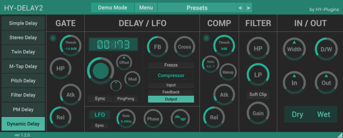 HY Plugins HY Delay2 1.2