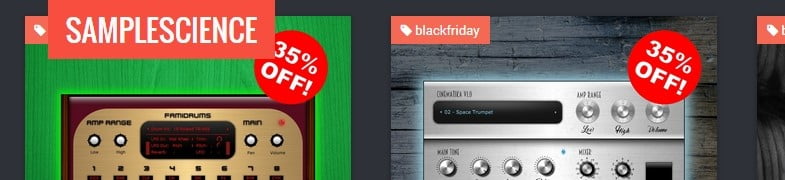 SampleScience Black Friday Sale