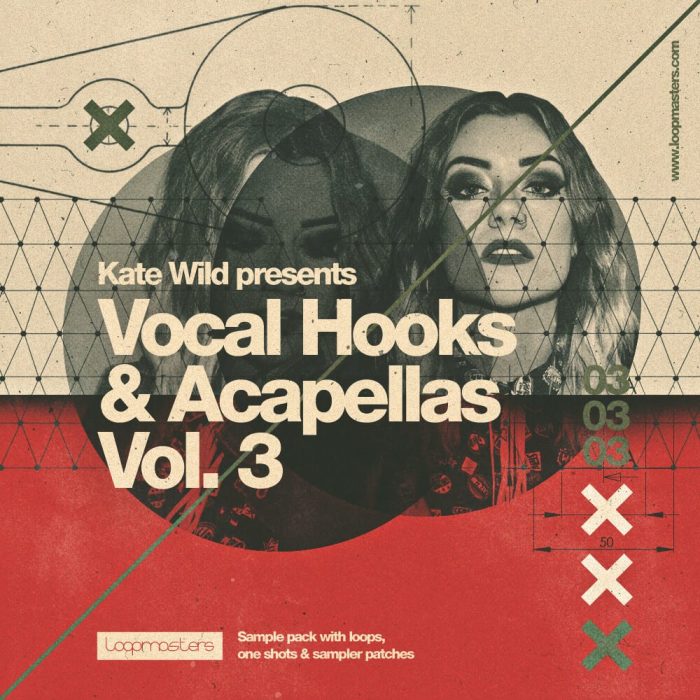 Loopmasters Kate Wild Vocal Hooks & Acapellas Vol 3