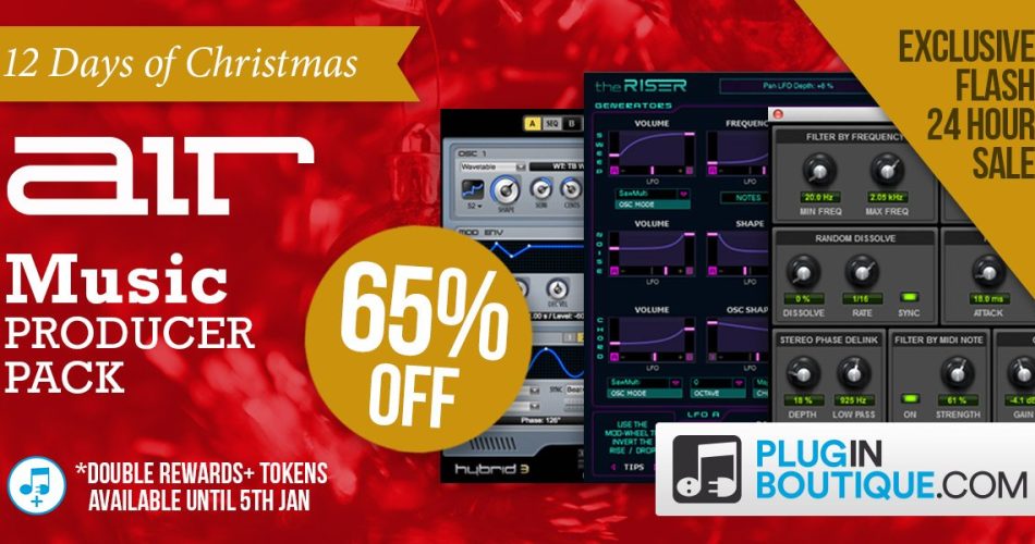 PIB AIR Music Producer Pack sale 12 days