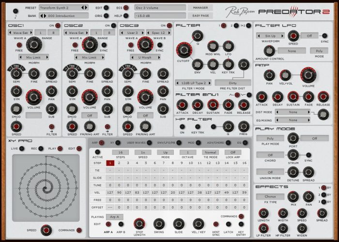 Rob Papen Predator 2 white