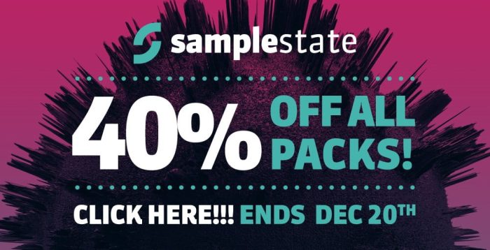 Samplestate sale