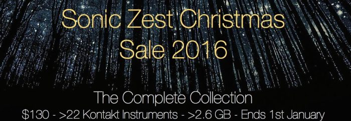 Sonic Zest Christmas Sale