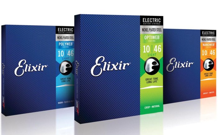 Elixir Strings Electric Family