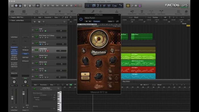 Function Loops Kick Bass Mixing