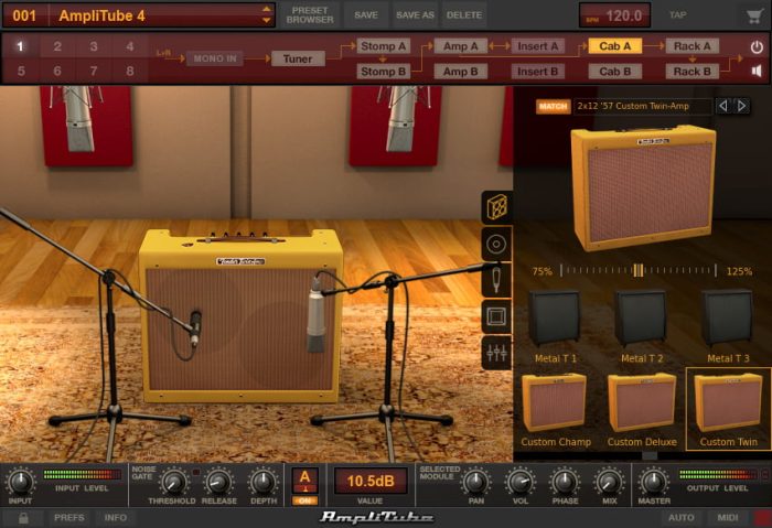 IK Multimedia Fender Collection 2 for AmpliTube screen