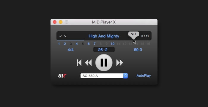 midi player for the mac