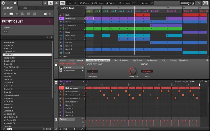 Native Instruments Prismatic Bliss screen