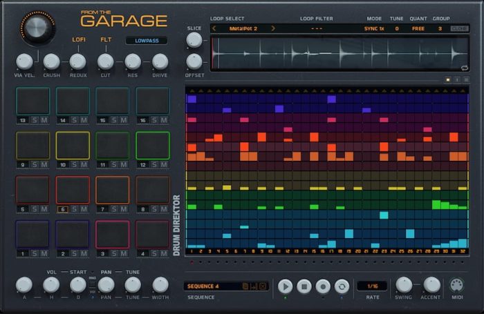 The Loop Loft Drum Direktor From The Garage Kontakt