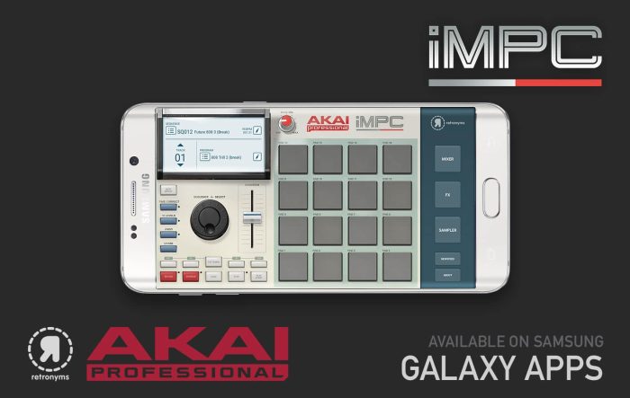 Akai Pro iMPC Samsung Galaxy