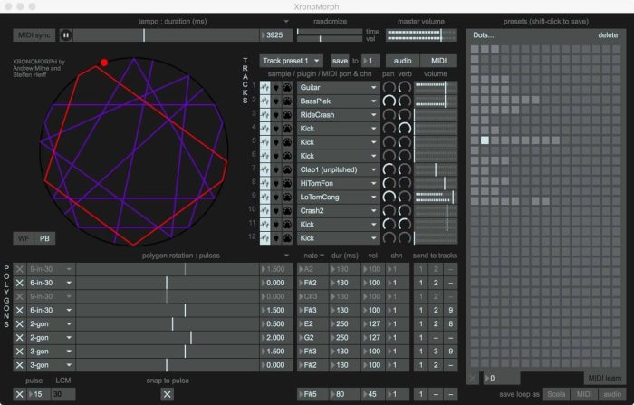 Dynamic Tonality Xronomorph