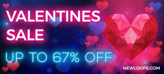 New Loops Valentines Banner