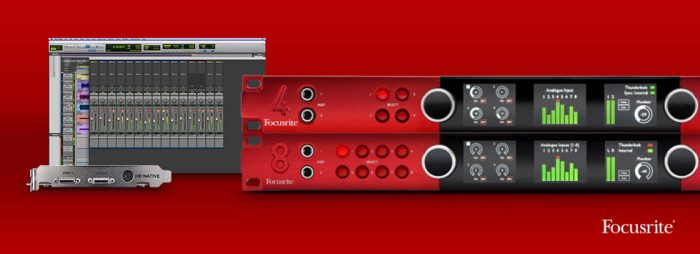 Focusrite Red and Pro Tools | HD
