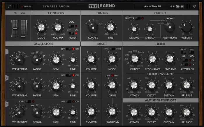 Synapse Audio The Legend 1.1