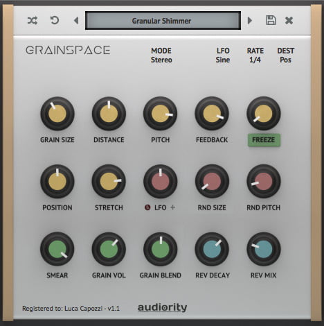 Audiority GrainSpace 1.1