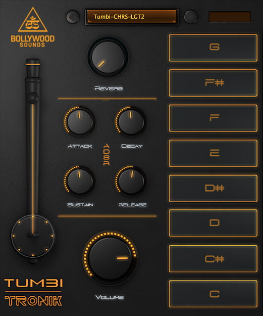 Tumbi-Tronik virtual instrument (VST/AU) by Bollywood Sounds