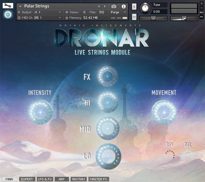 DRONAR Live Strings Main