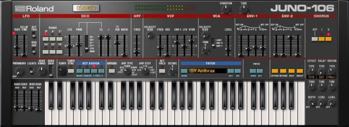 Roland Cloud Juno 106