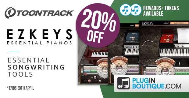 Save 20 off Toontrack EZkeys Essential Pianos bundle