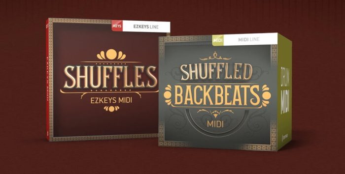 Toontrack Shuffles EZkeys MIDI & Shuffled Backbeats MIDI feat