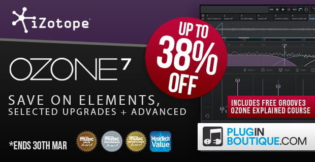 iZotope Ozone 7 sale