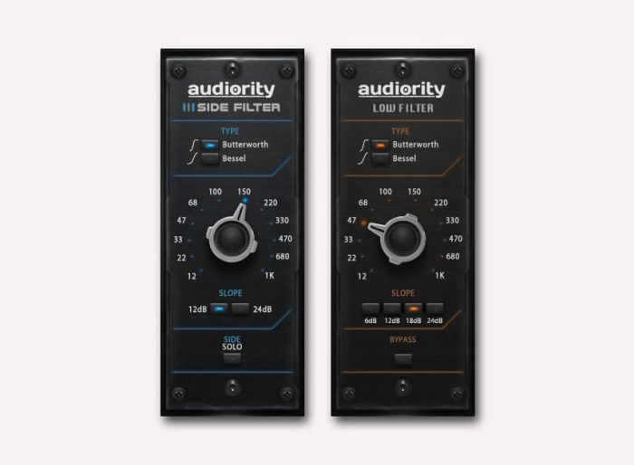 Audiority Side Filter Low Filter