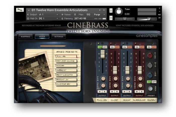 Cinesamples CineBrass Twelve Horn Ensemble