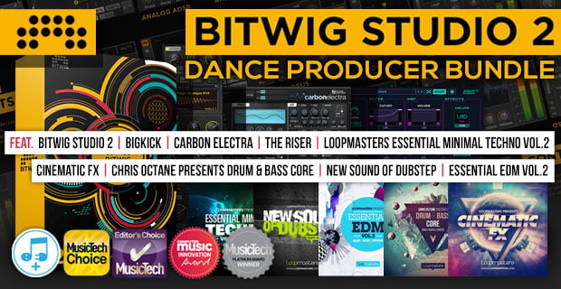 Plugin Boutique Bitwig 2 Dance Producer Bundle