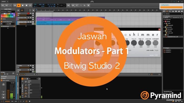 Pyramind Bitwig Studio 2 modulators