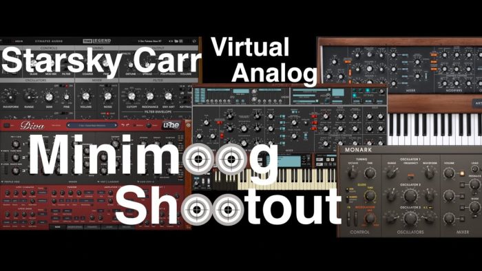 Starsky Carr Minomoog Soft Synth Shootout