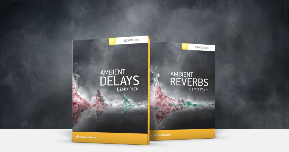 Toontrack Ambient Delays & Reverbs EZmix Packs