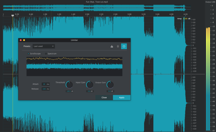 2nd Sense Audio ReSample limiter