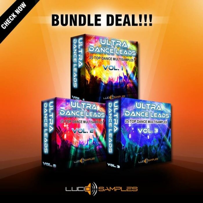 Lucid Samples Ultra Dance Leads Bundle