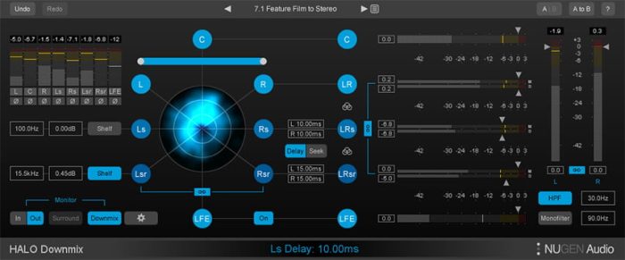 Nugen Audio Halo Downmix