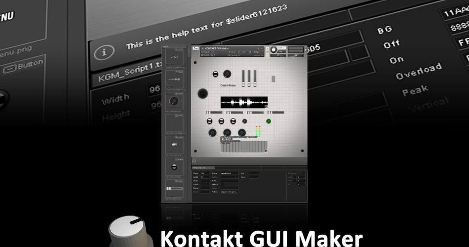 Rigid Audio Kontakt GUI Maker 1.1