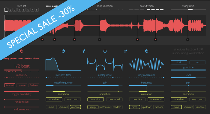 Sinevibes Fraction Sale