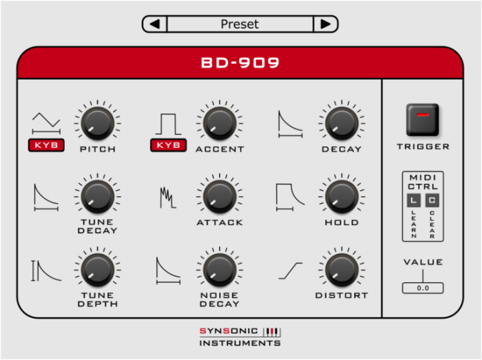 Synsonic BD 909