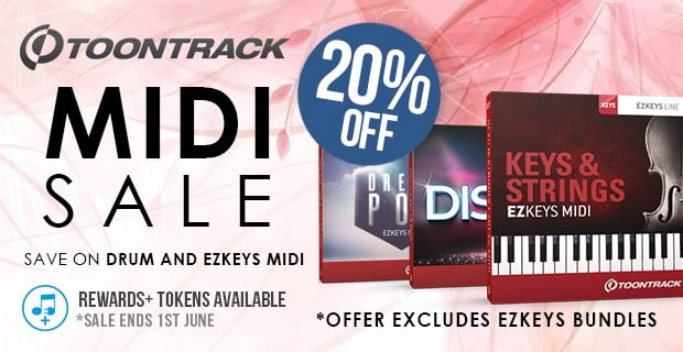 Toontrack MIDI Pack sale