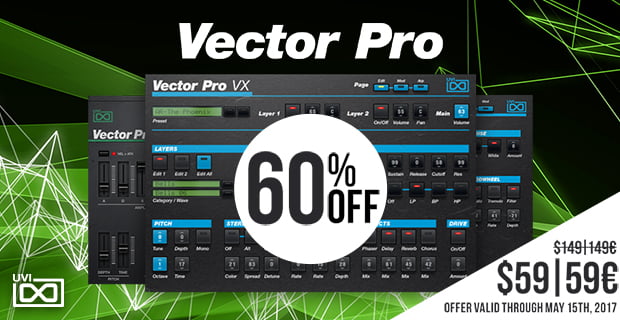 UVI Vector Pro sale